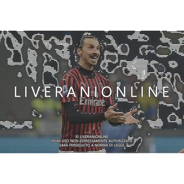 Zlatan Ibrahimovic (Milan) Inter vs Milan Campionato Serie A TIM - 23° giornata Milano 09-02-2020 Stadio Giuseppe Meazza - San Siro foto Roberto Garavaglia - ag. Aldo Liverani sas