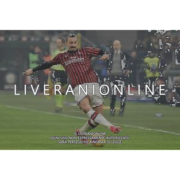 Zlatan Ibrahimovic (Milan) Inter vs Milan Campionato Serie A TIM - 23° giornata Milano 09-02-2020 Stadio Giuseppe Meazza - San Siro foto Roberto Garavaglia - ag. Aldo Liverani sas