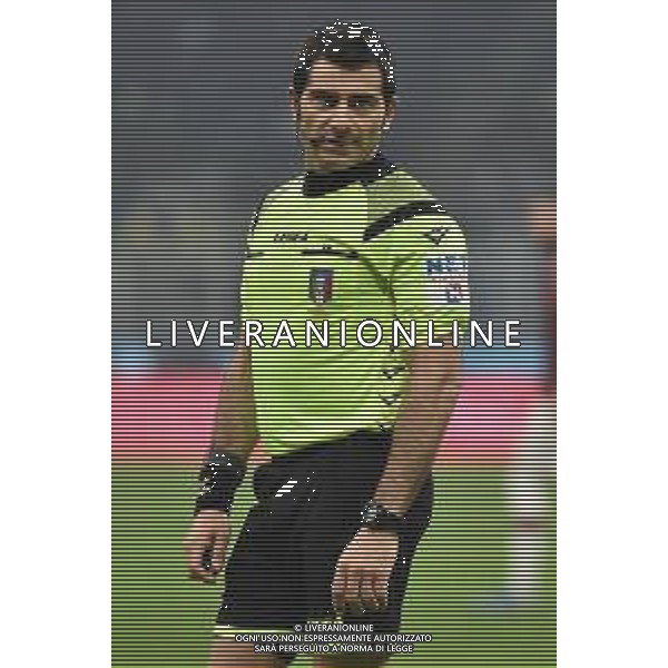 l’arbitro Fabio Maresca di Napoli Inter vs Milan Campionato Serie A TIM - 23° giornata Milano 09-02-2020 Stadio Giuseppe Meazza - San Siro foto Roberto Garavaglia - ag. Aldo Liverani sas