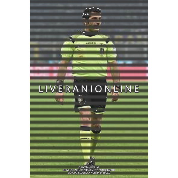 l’arbitro Fabio Maresca di Napoli Inter vs Milan Campionato Serie A TIM - 23° giornata Milano 09-02-2020 Stadio Giuseppe Meazza - San Siro foto Roberto Garavaglia - ag. Aldo Liverani sas