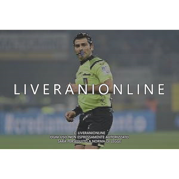 l’arbitro Fabio Maresca di Napoli Inter vs Milan Campionato Serie A TIM - 23° giornata Milano 09-02-2020 Stadio Giuseppe Meazza - San Siro foto Roberto Garavaglia - ag. Aldo Liverani sas
