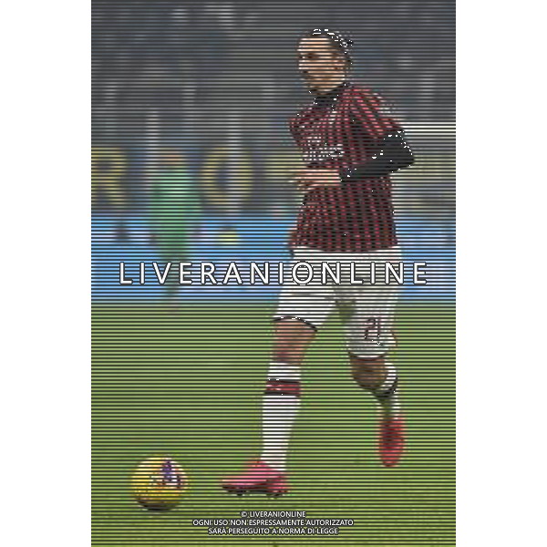 Zlatan Ibrahimovic (Milan) Inter vs Milan Campionato Serie A TIM - 23° giornata Milano 09-02-2020 Stadio Giuseppe Meazza - San Siro foto Roberto Garavaglia - ag. Aldo Liverani sas