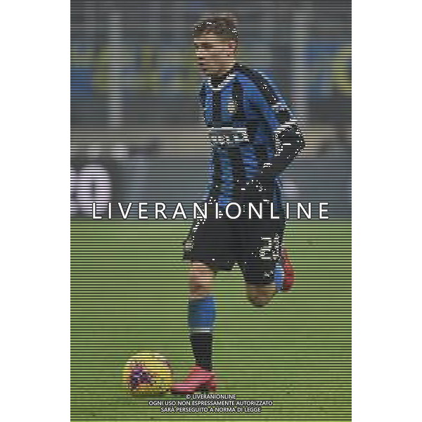 Nicolo’ Barella (Inter) Inter vs Milan Campionato Serie A TIM - 23° giornata Milano 09-02-2020 Stadio Giuseppe Meazza - San Siro foto Roberto Garavaglia - ag. Aldo Liverani sas