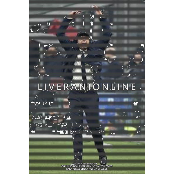 Antonio Conte allenatore Inter Inter vs Milan Campionato Serie A TIM - 23° giornata Milano 09-02-2020 Stadio Giuseppe Meazza - San Siro foto Roberto Garavaglia - ag. Aldo Liverani sas