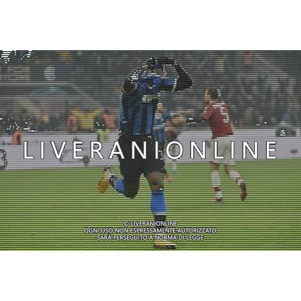 Romelu Lukaku (Inter) Inter vs Milan Campionato Serie A TIM - 23° giornata Milano 09-02-2020 Stadio Giuseppe Meazza - San Siro foto Roberto Garavaglia - ag. Aldo Liverani sas