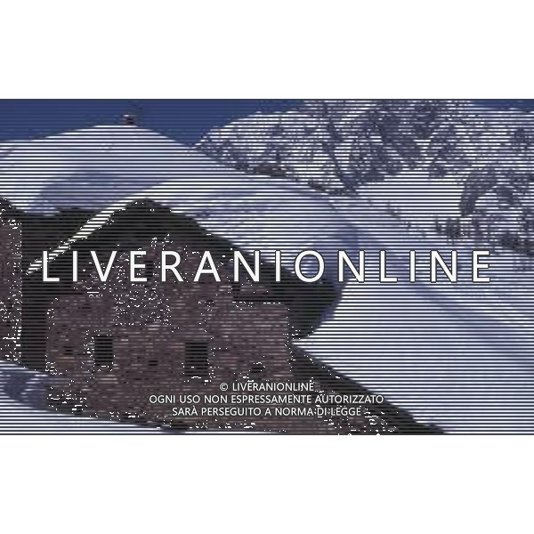 COURMAYEUR, localita\' alpina Italiana, ai piedi del Monte Bianco - Plan Checrouit. ©Archivio Giovanni Liverani/ AG. ALDO LIVERANI SAS