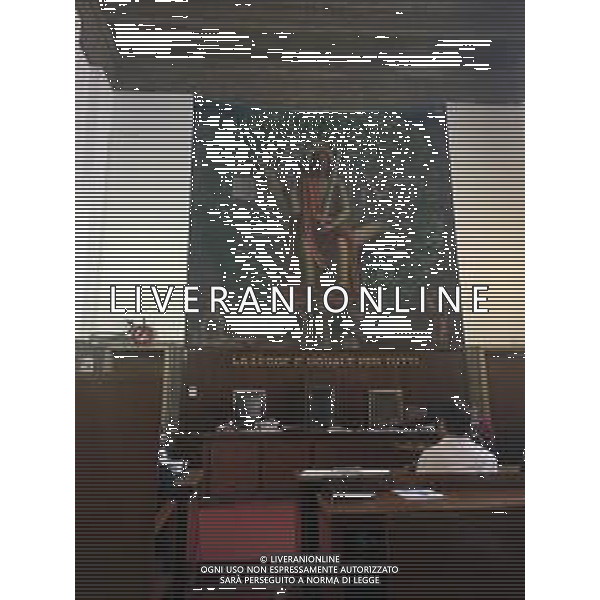 TRIBUNALE DI MILANO NELLA FOTO AULA INTERNA DEL TRIBUNALE DI MILANO AG ALDO LIVERANI SAS
