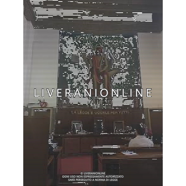 TRIBUNALE DI MILANO NELLA FOTO AULA INTERNA DEL TRIBUNALE DI MILANO AG ALDO LIVERANI SAS