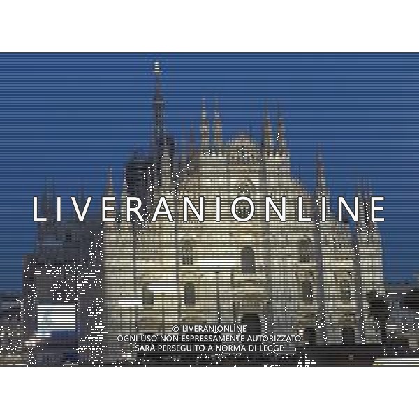 MILANO NELLA FOTO IL DUOMO DI MILANO AG ALDO LIVERANI SAS