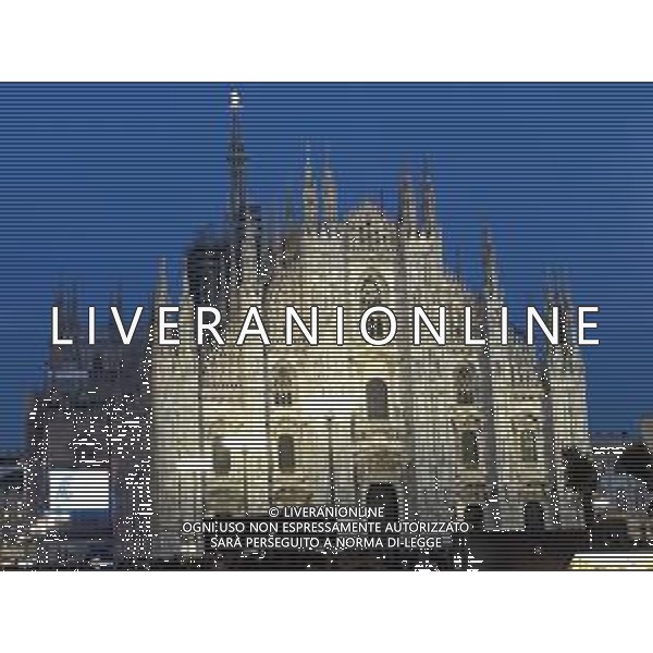 MILANO NELLA FOTO IL DUOMO DI MILANO AG ALDO LIVERANI SAS