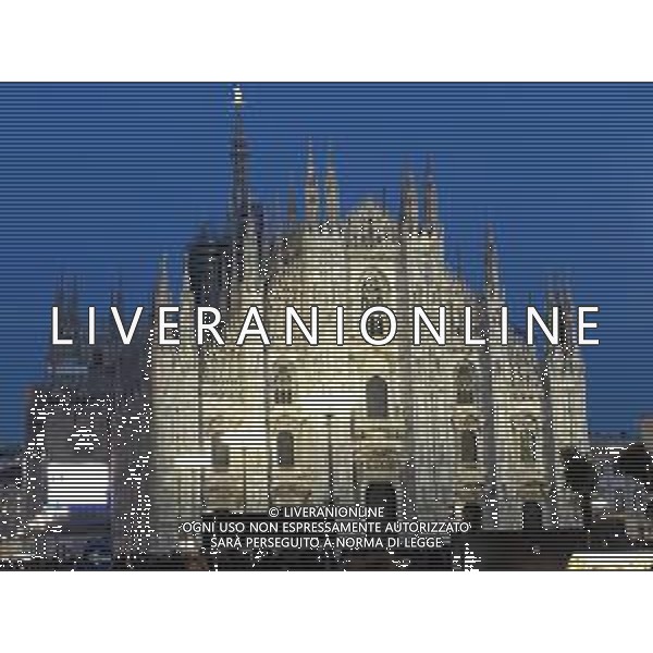MILANO NELLA FOTO IL DUOMO DI MILANO AG ALDO LIVERANI SAS