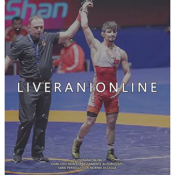 Lotta Roma, Italia 11/02/2020 Senior European Championships - Day 2 Nella foto: K. Kamal (TUR) category GR 60kg ©Luigi Mariani - Alessio Marini / AGENZIA ALDO LIVERANI SAS