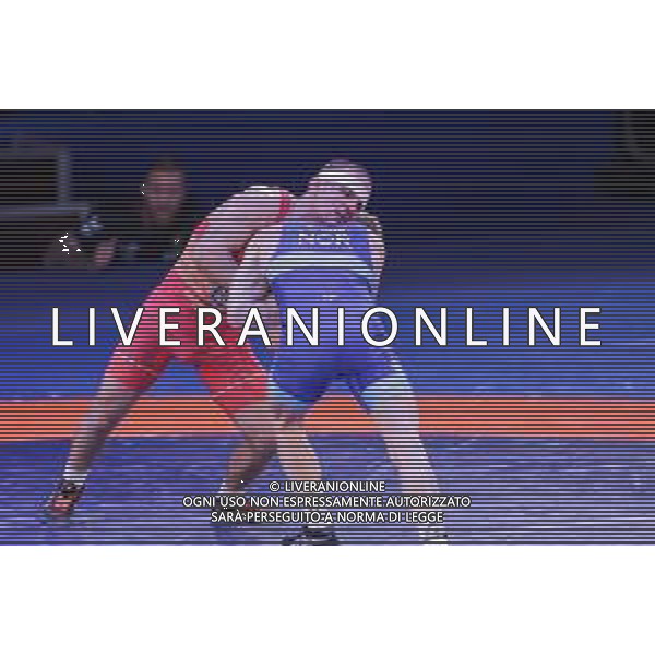 Lotta Roma, Italia 11/02/2020 Senior European Championships - Day 2 Nella foto: L. Temirov (UKR) category GR 63kg ©Luigi Mariani - Alessio Marini / AGENZIA ALDO LIVERANI SAS