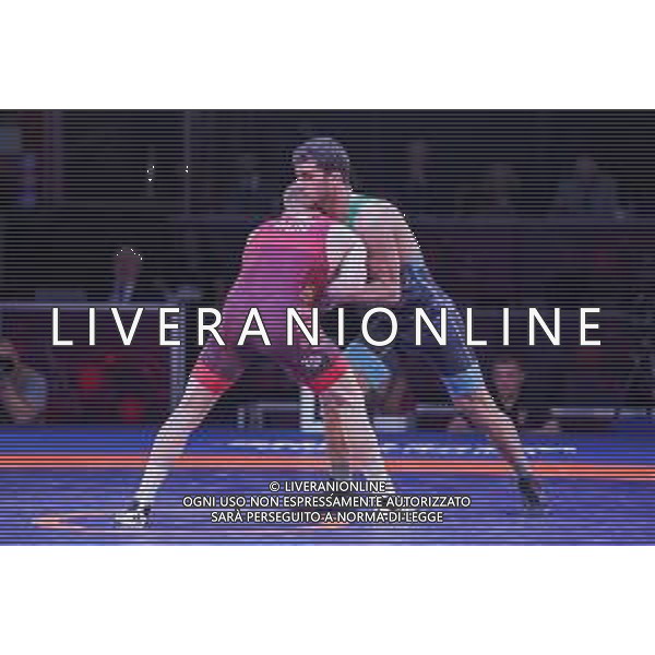 Lotta Roma, Italia 11/02/2020 Senior European Championships - Day 2 Nella foto: S. Suleymanov (AZE) category GR 77kg ©Luigi Mariani - Alessio Marini / AGENZIA ALDO LIVERANI SAS