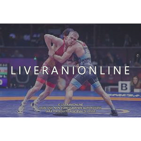 Lotta Roma, Italia 11/02/2020 Senior European Championships - Day 2 Nella foto: Z. Levai (HUN) category GR 77kg ©Luigi Mariani - Alessio Marini / AGENZIA ALDO LIVERANI SAS