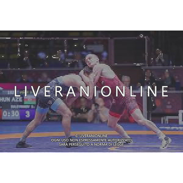 Lotta Roma, Italia 11/02/2020 Senior European Championships - Day 2 Nella foto: Z. Levai (HUN) category GR 77kg ©Luigi Mariani - Alessio Marini / AGENZIA ALDO LIVERANI SAS