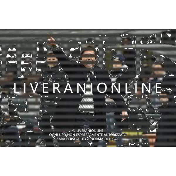 Antonio Conte allenatore Inter Inter vs Napoli Coppa Italia - semifinale gara di andata Milano 12-02-2020 Stadio Giuseppe Meazza - San Siro foto Roberto Garavaglia - ag. Aldo Liverani sas