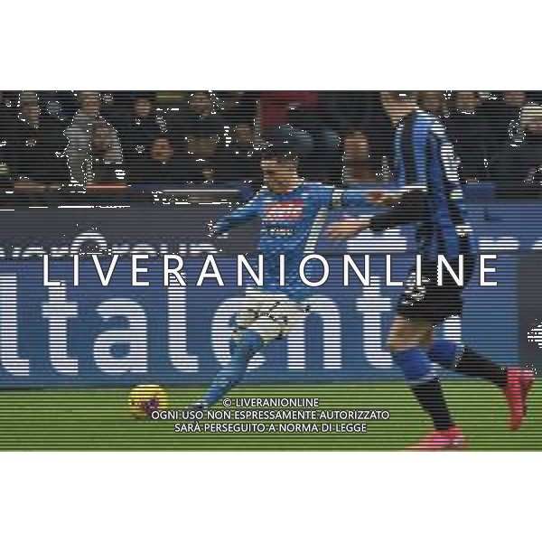 Jose’ Callejon Inter vs Napoli Coppa Italia - semifinale gara di andata Milano 12-02-2020 Stadio Giuseppe Meazza - San Siro foto Roberto Garavaglia - ag. Aldo Liverani sas