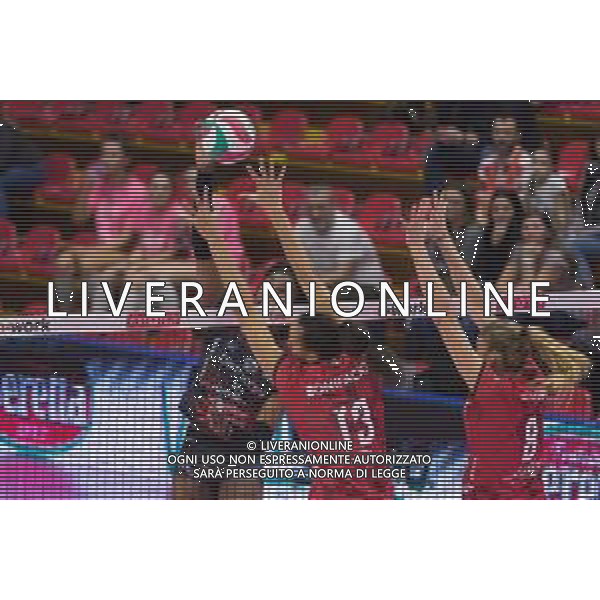Campionato di Volley Serie A1 Femminile 2019/2020 Busto Arsizio, Italia 12/02/2020 Unet E-Work Busto Arsizio-Bartoccini Fortinfissi Perugia Nella foto: Regiane Fernanda Aparecida Bidias ( Bartoccini Fortinfissi Perugia) ©Elisa Calabrese - Alessio Marini / AGENZIA ALDO LIVERANI SAS