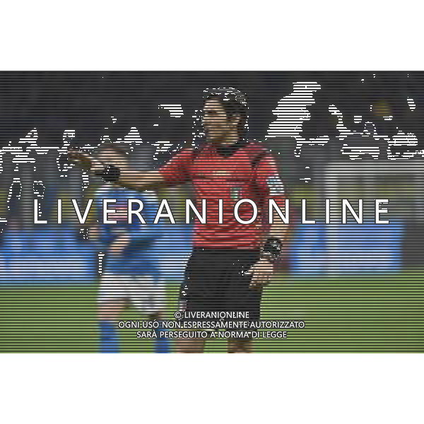 l\'arbitro Gianpaolo Calvarese Inter vs Napoli Coppa Italia - semifinale gara di andata Milano 12-02-2020 Stadio Giuseppe Meazza - San Siro foto Roberto Garavaglia - ag. Aldo Liverani sas/ AGENZIA ALDO LIVERANI SAS