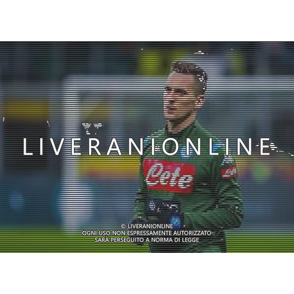 TIM Cup - Coppa Italia 2019/2020 Milano, Italia 12/02/2020 Semifinali - Inter vs Napoli Nella foto: Arkadiusz Milik of SSC Napoli during the Coppa Italia 2019/20 match between FC Internazionale vs SSC Napoli at the San Siro Stadium, Milan, Italy on February 12, 2020 - Photo Fabrizio Carabelli ©Fabrizio Carabelli - Alessio Marini / AGENZIA ALDO LIVERANI SAS