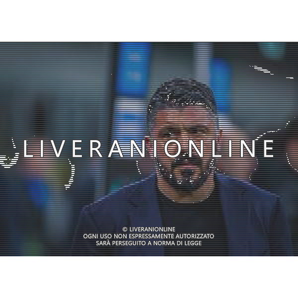 TIM Cup - Coppa Italia 2019/2020 Milano, Italia 12/02/2020 Semifinali - Inter vs Napoli Nella foto: Head Coach of SSC Napoli Gennaro Gattuso during the Coppa Italia 2019/20 match between FC Internazionale vs SSC Napoli at the San Siro Stadium, Milan, Italy on February 12, 2020 - Photo Fabrizio Carabelli ©Fabrizio Carabelli - Alessio Marini / AGENZIA ALDO LIVERANI SAS