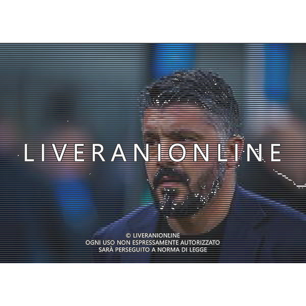 TIM Cup - Coppa Italia 2019/2020 Milano, Italia 12/02/2020 Semifinali - Inter vs Napoli Nella foto: Head Coach of SSC Napoli Gennaro Gattuso during the Coppa Italia 2019/20 match between FC Internazionale vs SSC Napoli at the San Siro Stadium, Milan, Italy on February 12, 2020 - Photo Fabrizio Carabelli ©Fabrizio Carabelli - Alessio Marini / AGENZIA ALDO LIVERANI SAS