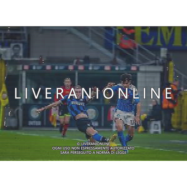 TIM Cup - Coppa Italia 2019/2020 Milano, Italia 12/02/2020 Semifinali - Inter vs Napoli Nella foto: Eljif Elmas of SSC Napoli and Milan Skriniar of FC Internazionale during the Coppa Italia 2019/20 match between FC Internazionale vs SSC Napoli at the San Siro Stadium, Milan, Italy on February 12, 2020 - Photo Fabrizio Carabelli ©Fabrizio Carabelli - Alessio Marini / AGENZIA ALDO LIVERANI SAS