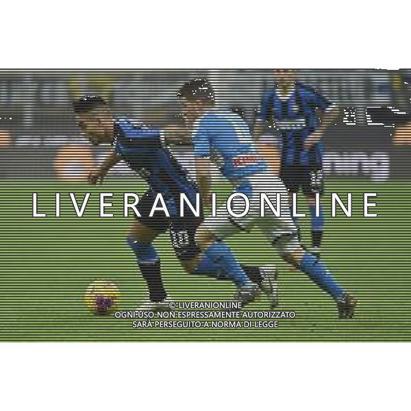 Lautaro Martinez Inter vs Napoli Coppa Italia - semifinale gara di andata Milano 12-02-2020 Stadio Giuseppe Meazza - San Siro foto Roberto Garavaglia - ag. Aldo Liverani sas / AGENZIA ALDO LIVERANI SAS