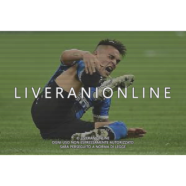Lautaro Martinez Inter vs Napoli Coppa Italia - semifinale gara di andata Milano 12-02-2020 Stadio Giuseppe Meazza - San Siro foto Roberto Garavaglia - ag. Aldo Liverani sas / AGENZIA ALDO LIVERANI SAS