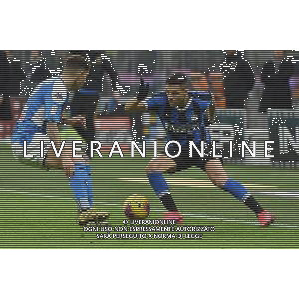 Alexis Sanchez Inter vs Napoli Coppa Italia - semifinale gara di andata Milano 12-02-2020 Stadio Giuseppe Meazza - San Siro foto Roberto Garavaglia - ag. Aldo Liverani sas/ AGENZIA ALDO LIVERANI SAS