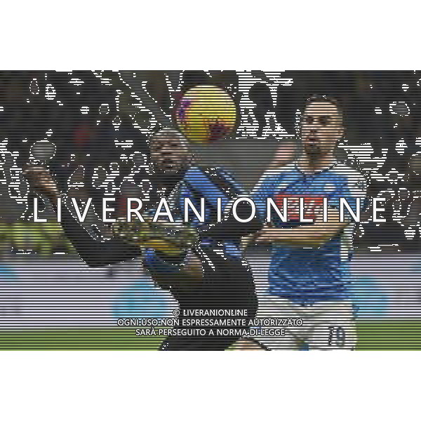 Romelu Lukaku e Nikola Maksimovic Inter vs Napoli Coppa Italia - semifinale gara di andata Milano 12-02-2020 Stadio Giuseppe Meazza - San Siro foto Roberto Garavaglia - ag. Aldo Liverani sas/ AGENZIA ALDO LIVERANI SAS