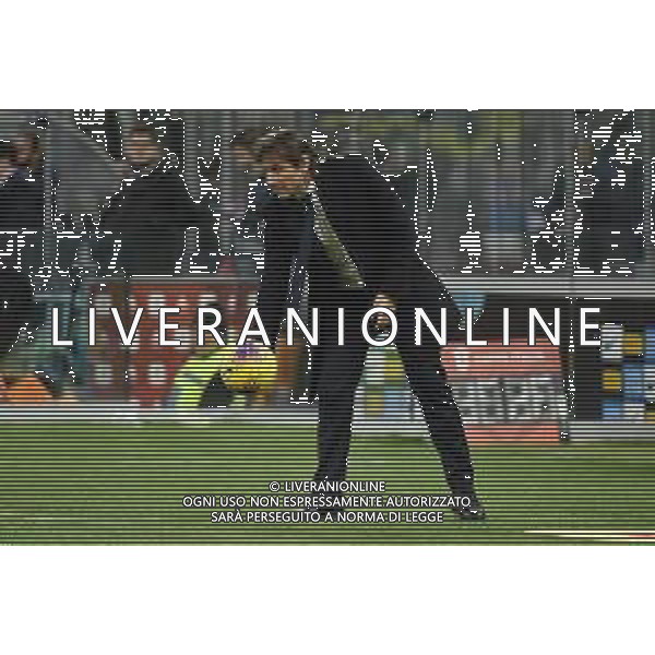 Antonio Conte allenatore Inter Inter vs Napoli Coppa Italia - semifinale gara di andata Milano 12-02-2020 Stadio Giuseppe Meazza - San Siro foto Roberto Garavaglia - ag. Aldo Liverani sas/ AGENZIA ALDO LIVERANI SAS