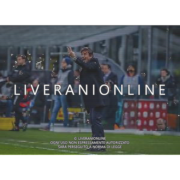 TIM Cup - Coppa Italia 2019/2020 Milano, Italia 12/02/2020 Semifinali - Inter vs Napoli Nella foto: Head Coach of FC Internazionale Antonio Conte ©Fabrizio Carabelli - Alessio Marini / AGENZIA ALDO LIVERANI SAS
