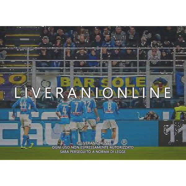 TIM Cup - Coppa Italia 2019/2020 Milano, Italia 12/02/2020 Semifinali - Inter vs Napoli Nella foto: Fabian Ruiz of SSC Napoli scores goal ©Fabrizio Carabelli - Alessio Marini / AGENZIA ALDO LIVERANI SAS