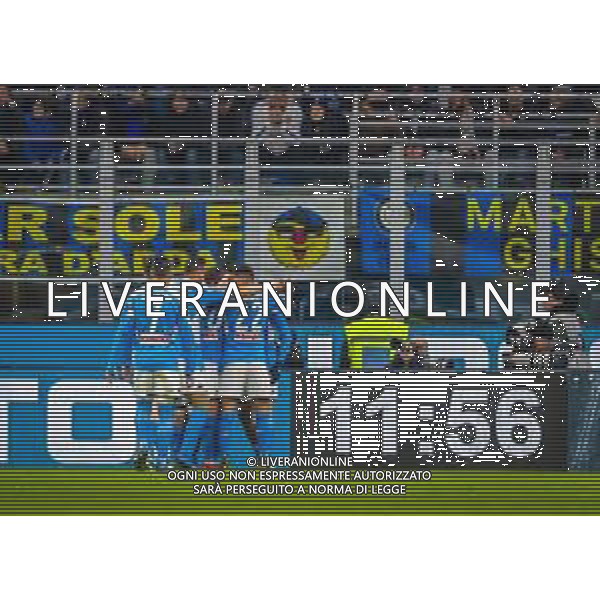 TIM Cup - Coppa Italia 2019/2020 Milano, Italia 12/02/2020 Semifinali - Inter vs Napoli Nella foto: Fabian Ruiz of SSC Napoli celebrates the goal ©Fabrizio Carabelli - Alessio Marini / AGENZIA ALDO LIVERANI SAS