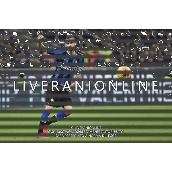 Marcelo Brozovic (Inter) Inter vs Napoli Coppa Italia - semifinale gara di andata Milano 12-02-2020 Stadio Giuseppe Meazza - San Siro foto Roberto Garavaglia - ag. Aldo Liverani sas