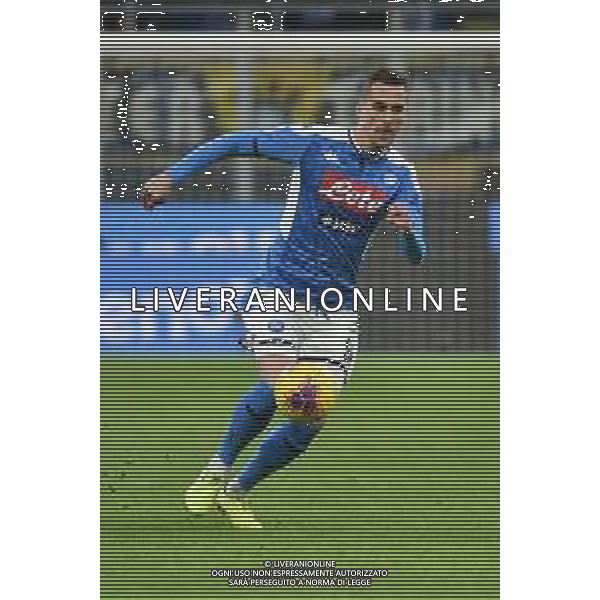 Arkadiusz Milik (Napoli) Inter vs Napoli Coppa Italia - semifinale gara di andata Milano 12-02-2020 Stadio Giuseppe Meazza - San Siro foto Roberto Garavaglia - ag. Aldo Liverani sas