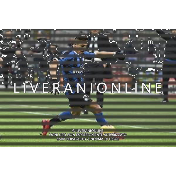 Alexis Sanchez (Inter) Inter vs Napoli Coppa Italia - semifinale gara di andata Milano 12-02-2020 Stadio Giuseppe Meazza - San Siro foto Roberto Garavaglia - ag. Aldo Liverani sas