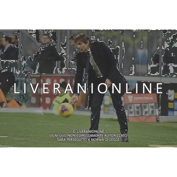 Antonio Conte allenatore Inter Inter vs Napoli Coppa Italia - semifinale gara di andata Milano 12-02-2020 Stadio Giuseppe Meazza - San Siro foto Roberto Garavaglia - ag. Aldo Liverani sas