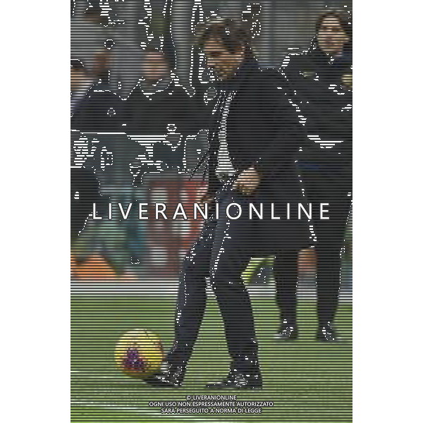 Antonio Conte allenatore Inter Inter vs Napoli Coppa Italia - semifinale gara di andata Milano 12-02-2020 Stadio Giuseppe Meazza - San Siro foto Roberto Garavaglia - ag. Aldo Liverani sas