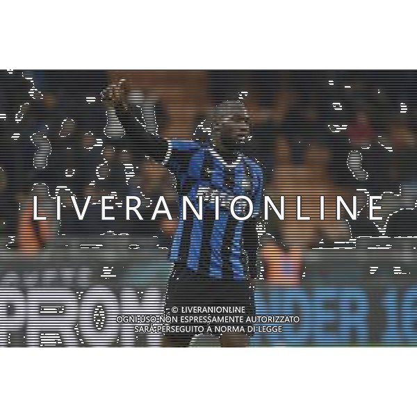 Romelu Lukaku (Inter) Inter vs Napoli Coppa Italia - semifinale gara di andata Milano 12-02-2020 Stadio Giuseppe Meazza - San Siro foto Roberto Garavaglia - ag. Aldo Liverani sas