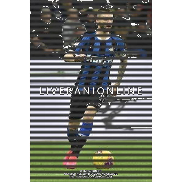 Marcelo Brozovic (Inter) Inter vs Napoli Coppa Italia - semifinale gara di andata Milano 12-02-2020 Stadio Giuseppe Meazza - San Siro foto Roberto Garavaglia - ag. Aldo Liverani sas
