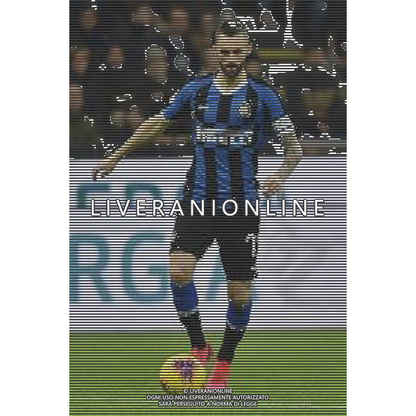 Marcelo Brozovic (Inter) Inter vs Napoli Coppa Italia - semifinale gara di andata Milano 12-02-2020 Stadio Giuseppe Meazza - San Siro foto Roberto Garavaglia - ag. Aldo Liverani sas