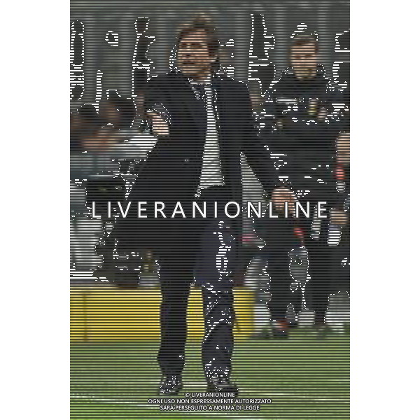 Antonio Conte allenatore Inter Inter vs Napoli Coppa Italia - semifinale gara di andata Milano 12-02-2020 Stadio Giuseppe Meazza - San Siro foto Roberto Garavaglia - ag. Aldo Liverani sas