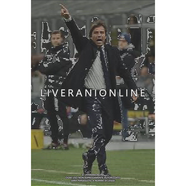 Antonio Conte allenatore Inter Inter vs Napoli Coppa Italia - semifinale gara di andata Milano 12-02-2020 Stadio Giuseppe Meazza - San Siro foto Roberto Garavaglia - ag. Aldo Liverani sas