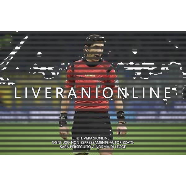l’arbitro Gianpaolo Calvarese di Teramo Inter vs Napoli Coppa Italia - semifinale gara di andata Milano 12-02-2020 Stadio Giuseppe Meazza - San Siro foto Roberto Garavaglia - ag. Aldo Liverani sas