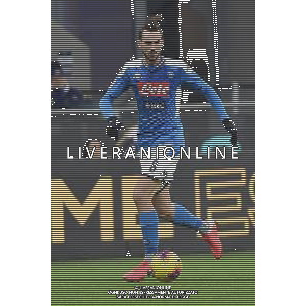Fabian Ruiz (Napoli) Inter vs Napoli Coppa Italia - semifinale gara di andata Milano 12-02-2020 Stadio Giuseppe Meazza - San Siro foto Roberto Garavaglia - ag. Aldo Liverani sas