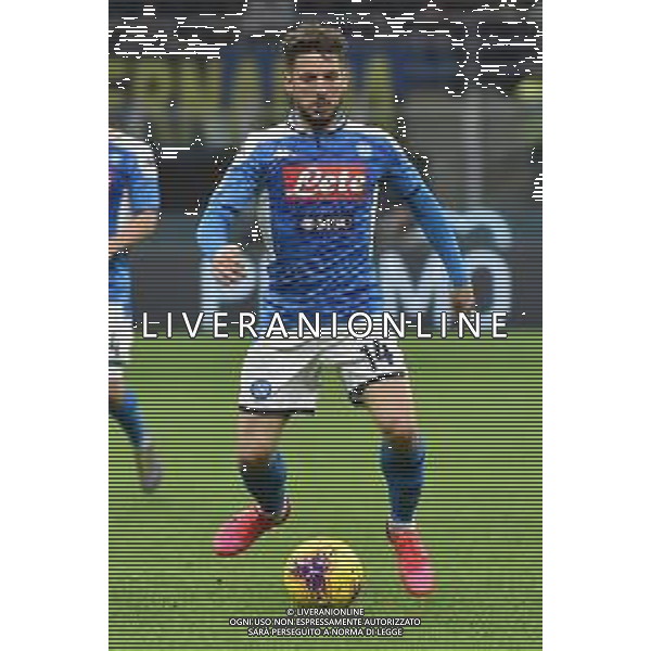 Dries Mertens (Napoli) Inter vs Napoli Coppa Italia - semifinale gara di andata Milano 12-02-2020 Stadio Giuseppe Meazza - San Siro foto Roberto Garavaglia - ag. Aldo Liverani sas
