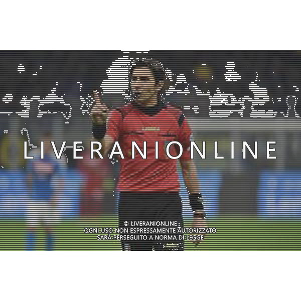 l’arbitro Gianpaolo Calvarese di Teramo Inter vs Napoli Coppa Italia - semifinale gara di andata Milano 12-02-2020 Stadio Giuseppe Meazza - San Siro foto Roberto Garavaglia - ag. Aldo Liverani sas